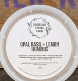 Local Hummus - Frozen - 6 oz - NEW FLAVORS - SALE!
