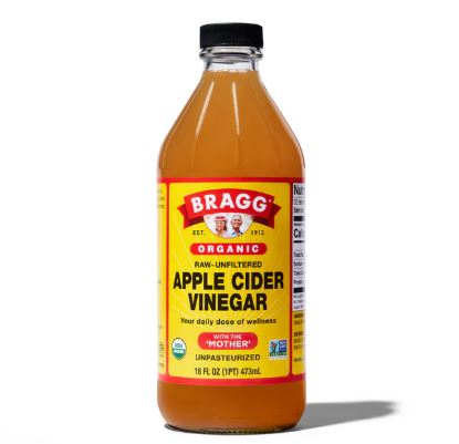 Apple Cider Vinegar, Org, Unfiltered - Bragg - 16 oz