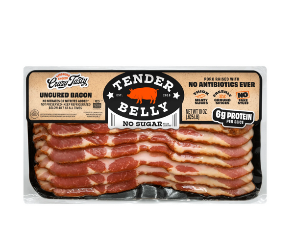 Bacon - Uncured, No Sugar - 10 oz - SALE!