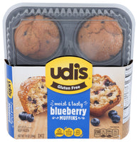 Blueberry Muffins - GF - Frozen - 4 Pk - SALE!