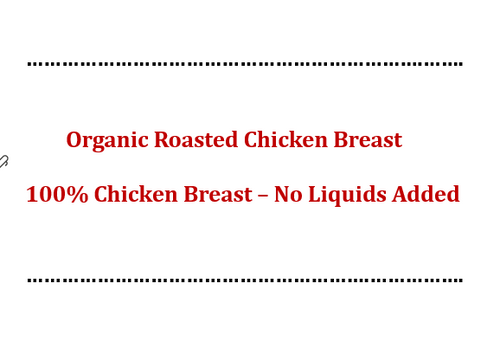 Canned Chicken Breast ,Organic - 5 oz
