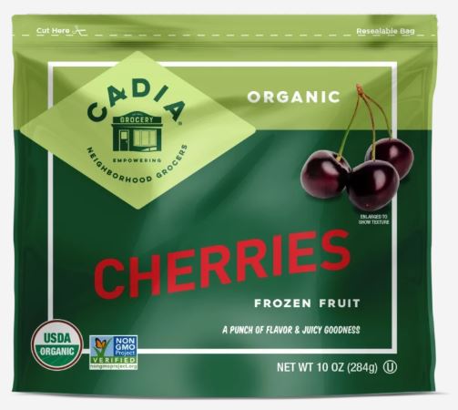 Frozen Cherries - Sweet - Pitted - Organic - 10 oz