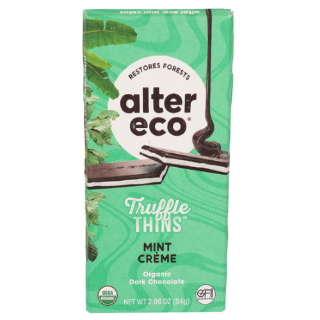 Truffle Thin Mint - Dark Chocolate Bars - Organic - 2.96 oz - Fair Trade- SALE!