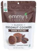 Emmy's Cookies, Organic, GF, Non GMO, Vegan - 6 oz