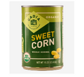 Canned Sweet Corn, Organic - 15 oz