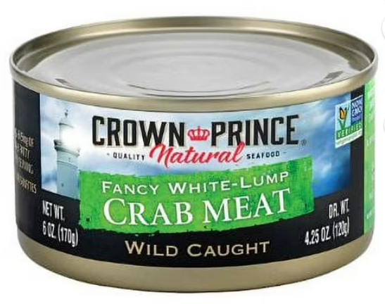 Fancy White-Lump Crab Meat - 6 oz