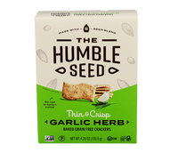 Crackers  - Garlic Herb - Humble Seed - GF - 4.25 oz