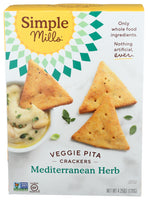 Crackers - Veggie Pita - GF, Vegan, Non-gmo - 4.25 oz