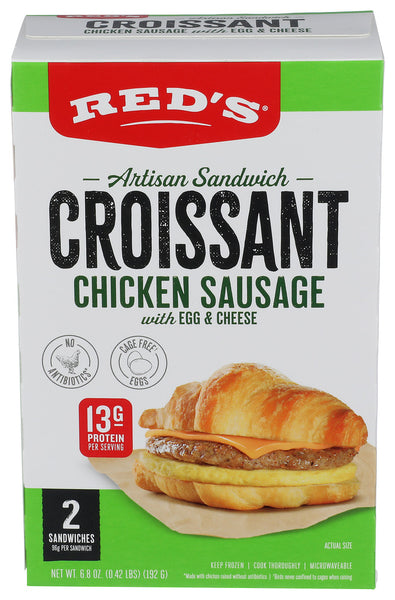 Breakfast CROISSANT, Fully Cooked - Frozen - 2 PK