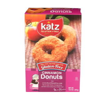 Donuts - Cinnamon, GF - FROZEN - 6 per pk - SALE!