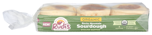 Sourdough English Muffins - FROZEN - 6 Pk