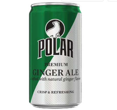 Ginger Ale Soda - Polar - 7.5 oz/6 PK