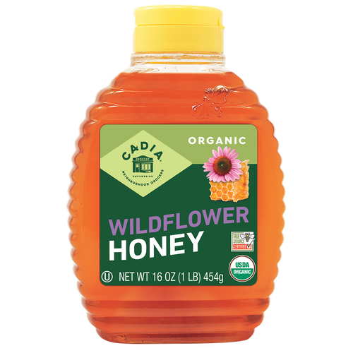 Honey - Wildflower - Organic - 16 oz