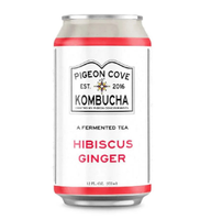 Kombucha - from Pigeon Cove Ferments -12 oz cans - New Flavor!