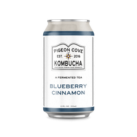 Kombucha - from Pigeon Cove Ferments -12 oz cans - New Flavor!