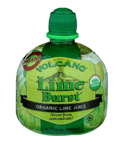 Lime Juice - Organic - Volcano - 6.7 oz - SALE!