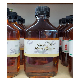Vanilla Infused Maple Syrup - Local - 6.76 oz  - SALE!