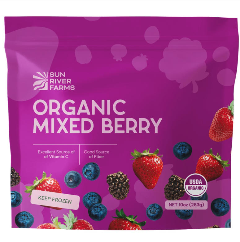 Organic Mixed Berries, Frozen - 10 oz