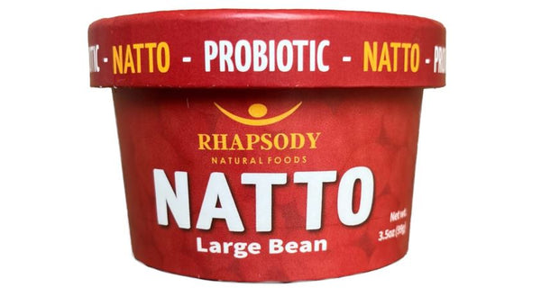 Natto Large Beans, Organic - FROZEN - 3.5 oz