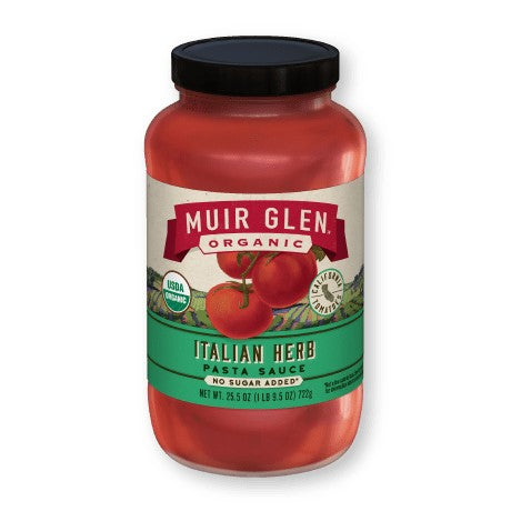 Muir Glen Organic Pasta Sauce - Italian Herb - 23.5 oz