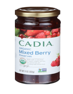 Mixed Berry Preserve - Organic - 11 oz