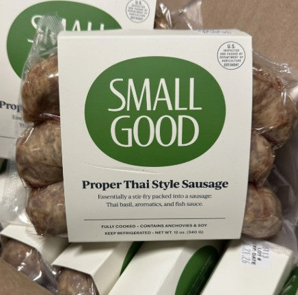 Proper Thai Style Sausage - Local - Frozen - 12 oz