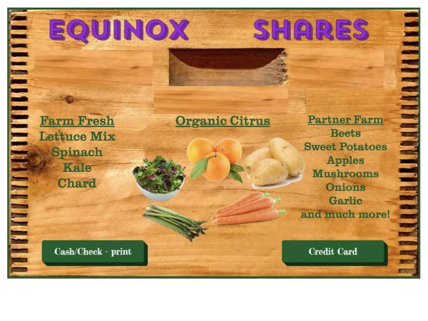Equinox Share 2024 - 7 Weeks - 3/11/24 to 4/26/24*