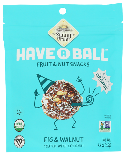Organic Fruit and Nut Snack - Fig and Walnut - 4.4 oz