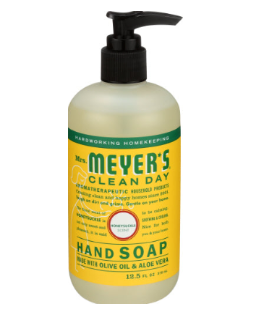Mrs. Meyers Hand Soap - Honeysuckle - 12.5 oz Pump