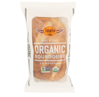 Organic TAKE & BAKE Sourdough Bread, Frozen - Izzio - 14 oz