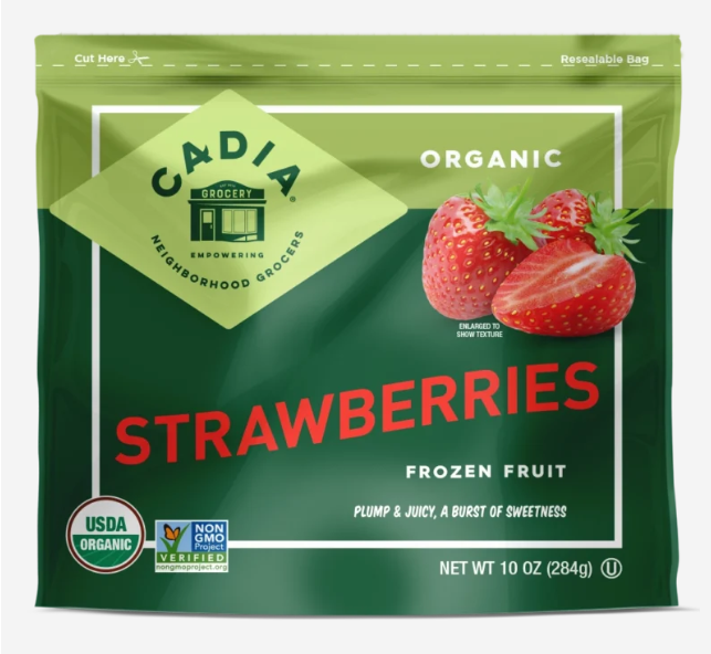 Frozen Strawberries - Organic - 10 oz