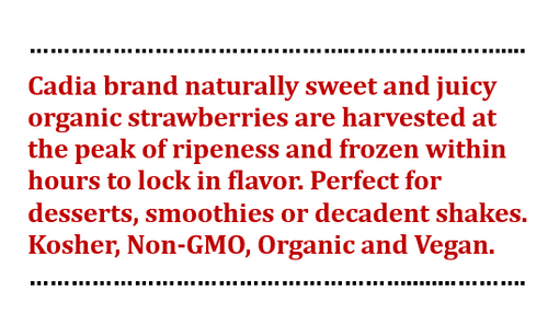 Frozen Strawberries - Organic - 10 oz
