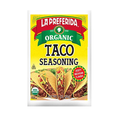 Taco Seasoning, Organic - 1 oz.