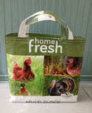 Totes - Upcycled from Reusable Feed Bags - LOCAL - NEW DESIGNS!