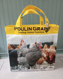 Totes - Upcycled from Reusable Feed Bags - LOCAL - NEW DESIGNS!