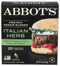 Veggie Burgers - Italian Herb - Abbots Butcher - 8 oz