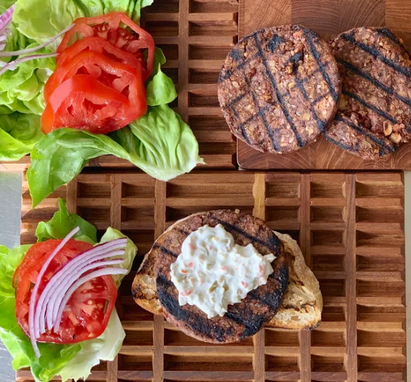 Organic Vegan Nutty Burgers - Nutcase Vegan - 2 ct