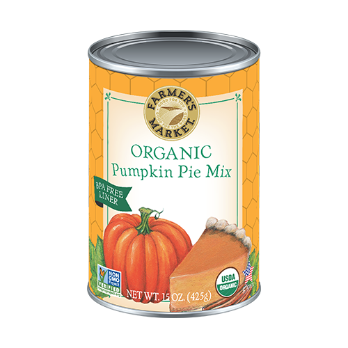 Canned Pumpkin OR Pie Mix, Organic - 15 oz - SALE!