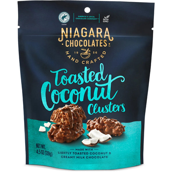 Niagara Chocolates - Toasted Coconut Clusters - 4.5 oz - SALE!