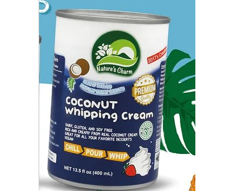 Coconut Whipping Cream, GF, Vegan - 13.5 oz