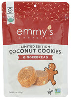 Peanut Butter Coconut Cookies, GF, Non GMO, Vegan - 6 oz