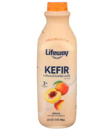 Kefir - Peach, Lowfat - Lifeway - 32 oz - SALE!
