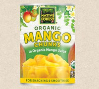 Mango Chunks Canned - Organic - 14 oz