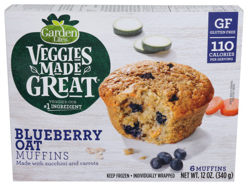 Muffins, GF, Plant-Based, Frozen - 6 CT