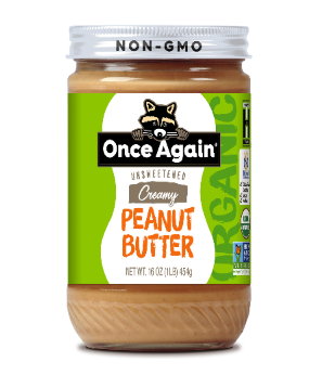 Peanut Butter - Organic - Once Again - 16 oz