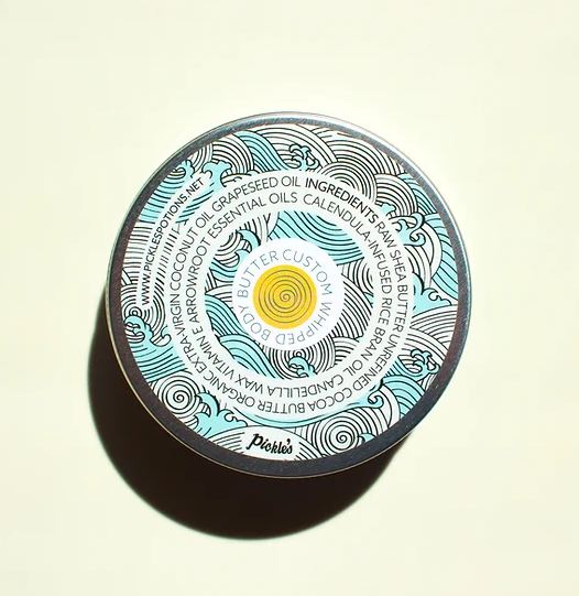 Vegan Whipped Body Butter - 4 oz Tin - Pickles Potions - Limited Quantities!