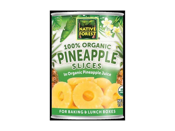 Pineapple Canned - Organic - Native Forest - BBDate 5/7/24 - CLOSEOUT SALE!