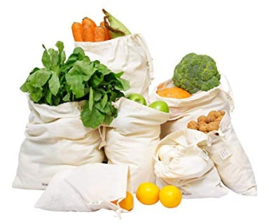 Muslin Produce Bag Organic - MAKES A GREAT GIFT BAG!    - SALE!