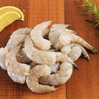 Shrimp - White - Size 16/20 - 2 lbs - RESEALABLE BAG!  - Frozen