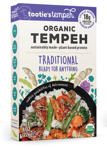 Organic Tempeh - Traditional - 8 oz - Frozen